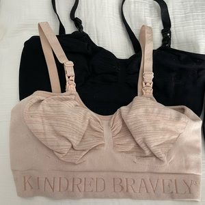 Kindred Bravely Nursing/pumping bra lot